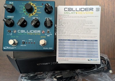 Source Audio SA263 COLLIDER Verzögerung + Hall Gitarreneffektor