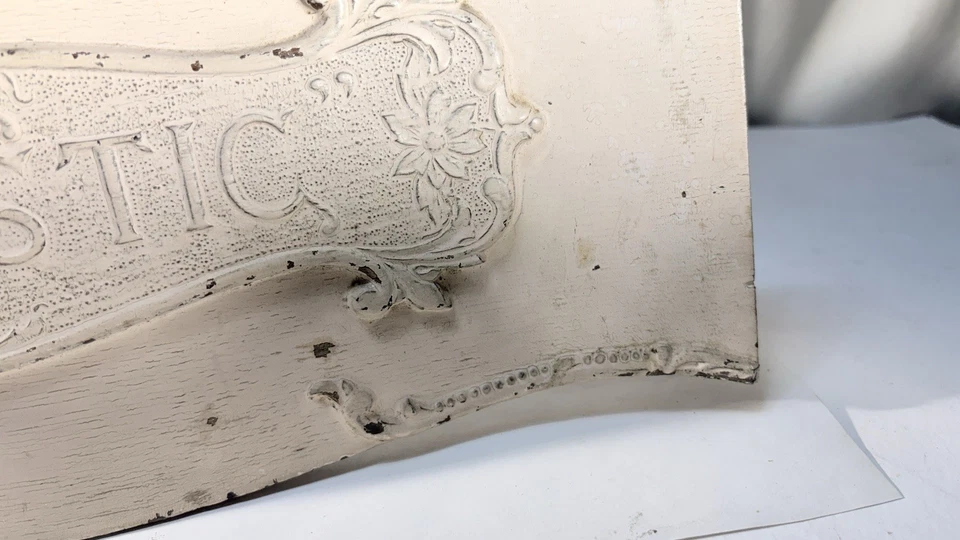 Antiguo cajón de suministro de madera frontal doméstico G Foto 4 de 4