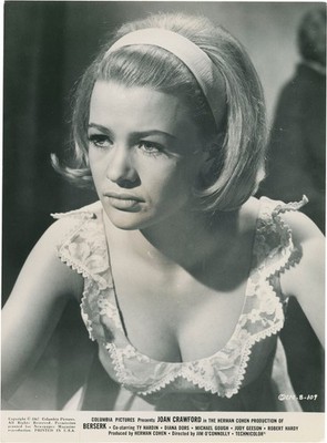Diana Dors Joan Crawford BERSERK Original photograph of Judy Geeson #162294