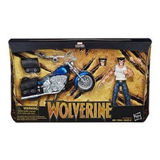 Marvel Legends Vehicle Ultimate Action Figures Wolverine and Motorcycle