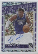 2020-21 Panini Donruss Optic Fast Break Signatures Buddy Hield #FB-BUD Auto 1a07