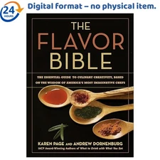 The Flavor Bible: The Essential Guide to Culi, Andrew Dornenburg