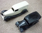 Vintage Dinky Toys 30F Ambulance & Dinky Toys Austin Taxi for Restoration