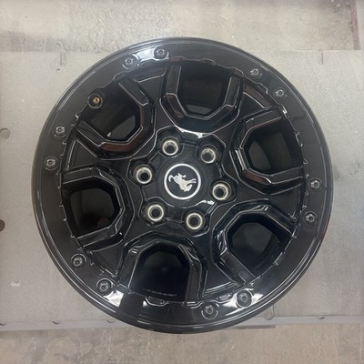 2021-2026 Ford Bronco Wildtrak Sasquatch 17 Inch OEM Black Wheel