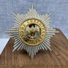 Vintage 'The Cheshire Regiment' Anodised Cap Badge