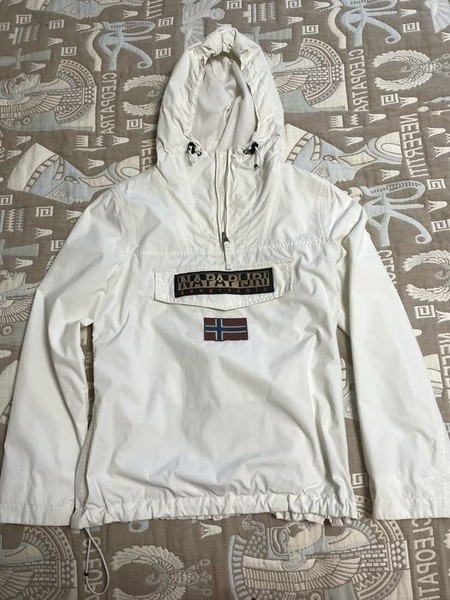 Men Napapijri Anorak White 40