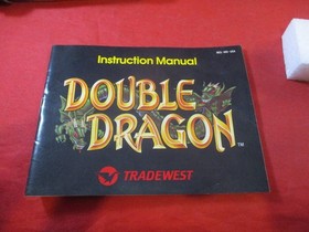 Double Dragon I (Nintendo NES) COMPLETE w/ Box manual game WORKS!