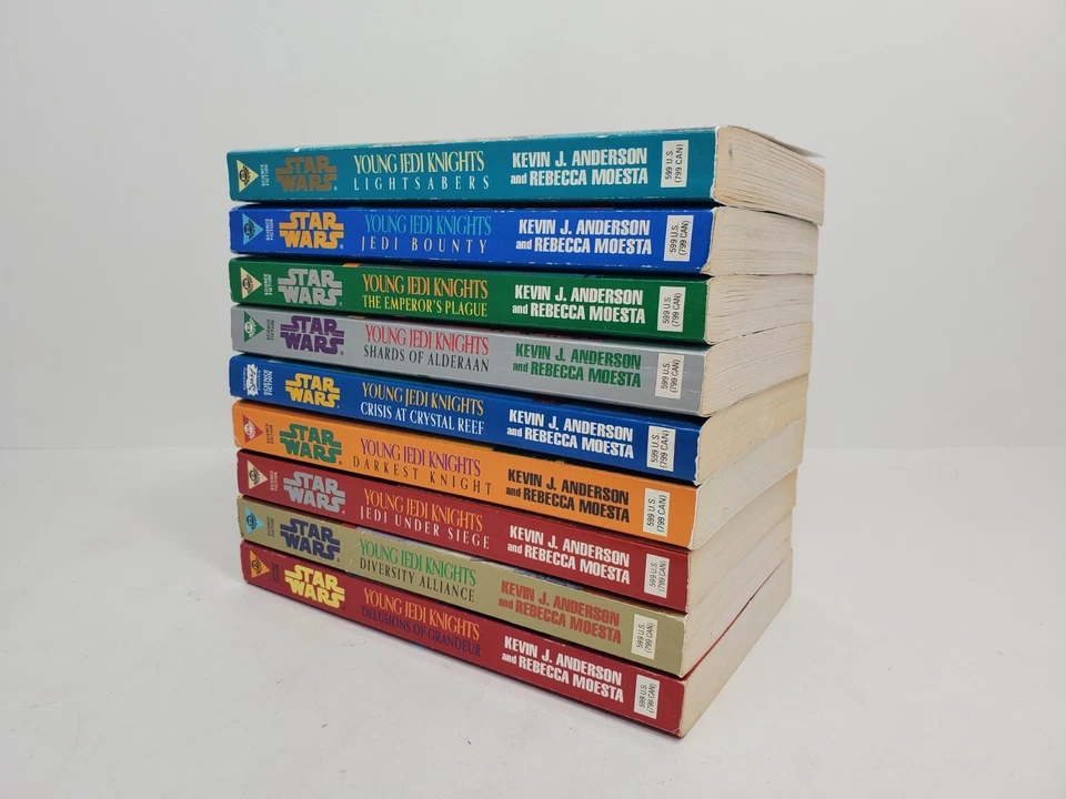 Star Wars Young Jedi Knights 1st Edition Set of 9 Paperback Books Boulevard Foto 2 de 4