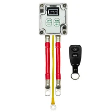 Car Battery Disconnect Isolator Cut Off Master Switch with Remote Control New
