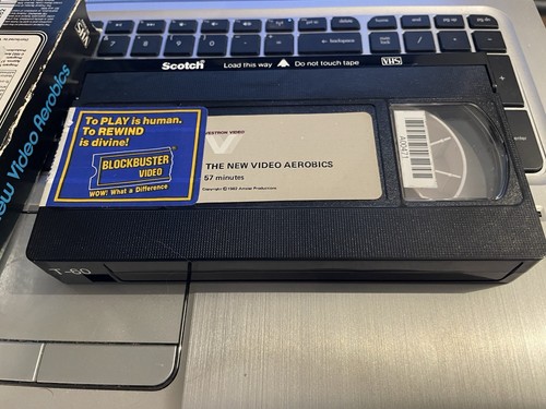 The New Video Aerobics (1984, VHS) 1982 Leslie Lilien Julie Lavin VESTRON TESTED - Picture 3 of 10