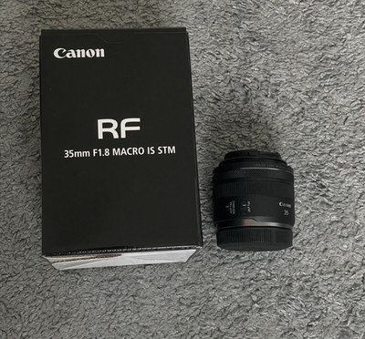 Canon RF 35mm F/1.8 IS STM Makro Objektiv, neuwertig