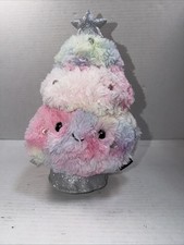 FAO Schwarz Musical Holiday Tree Plush Light Up Sound Christmas Stuffed Toy Work