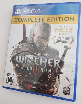 The Witcher 3: Wild Hunt - Complete Edition (PS4) US Release *NEW - SEALED*