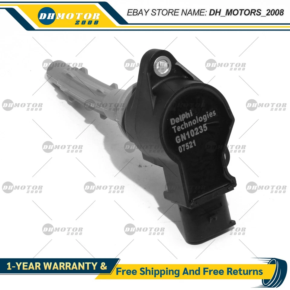 OEM Delphi Set of 6 Ignition Coils for Mercedes C280 C300 E280 E300 A2729060060 - Image 3 of 4