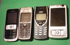 LOTTO CELLULARI  NOKIA - 2630 , 6230 , 8210 , N95  - NON FUNZIONANTI