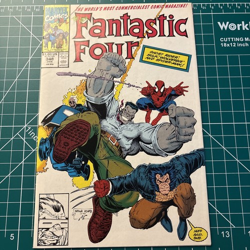 Fantastic Four #348 Marvel Comics 1991 Arthur Adams Cover