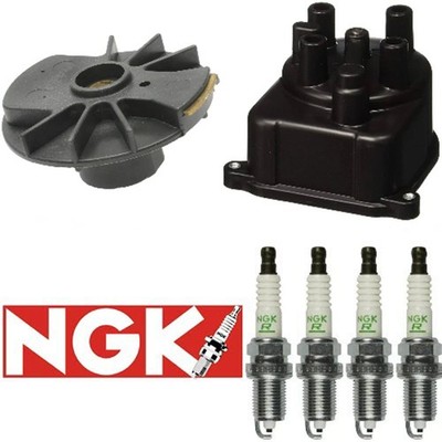 Fits 1998-2002 Honda Accord LX EX 2.3L 4cyl Tune Up Kit (NGK V-Power)