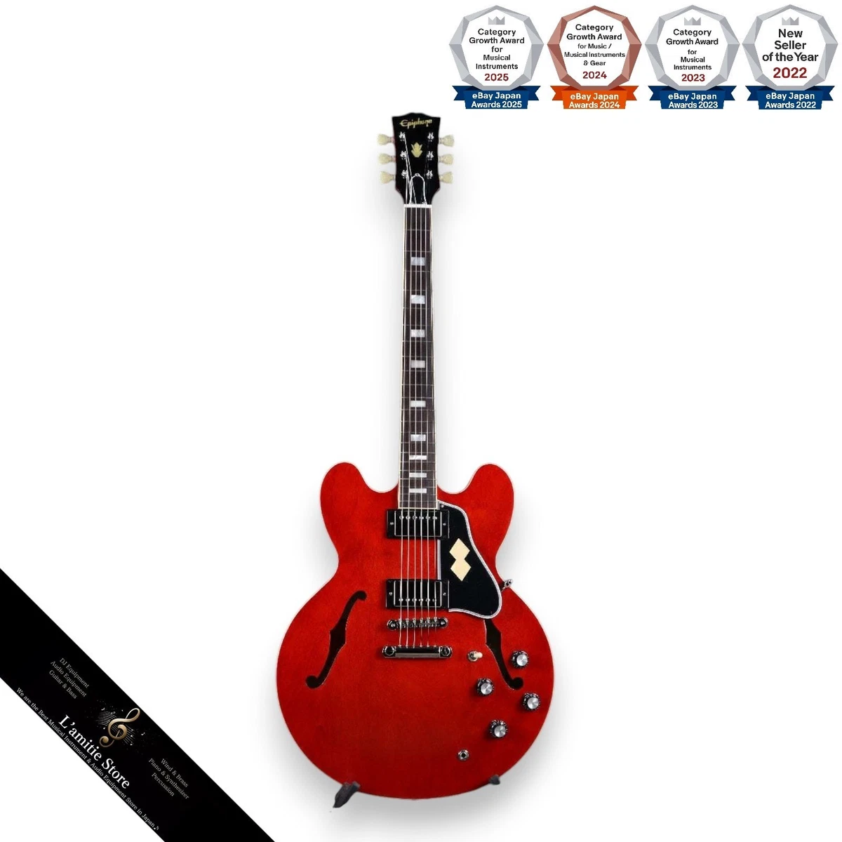 epiphone 335 case products for sale | eBay UK