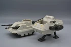 Lot Of (2) Vintage 1980 Star Wars ESB Hoth Rebel Mini-Rigs PDT-8 & MLC-3 Inc
