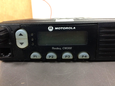 Motorola Radius CM300, VHF, 32 CH, 27 W, AAM50KQF9AA1AN, *BE AWARE