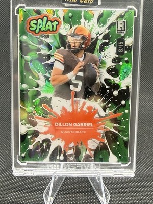 Wild Card 2025 Splat Dillon Gabriel Rookie QB Football SBGRE01-DG 8/15