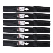 6 Rotary® 17225 Hi Lift Mower Blades for MTD® 742P05086 742-05086 54 in. Deck
