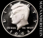 2004-S Silver Kennedy Half Dollar - Choice Gem Proof  Lustrous  #L5300