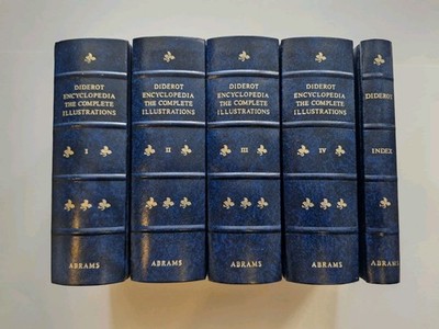 Diderot Encyclopédie Illustrations 5 Bde Abrams 1978 18. Jh. komplett