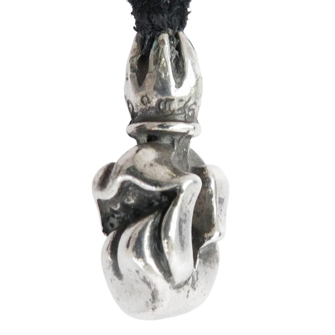 Chrome Hearts Leather Braid Lips Tongue LT Lip & Tan Blade Necklace Used LIFE-0 thumbnail 5