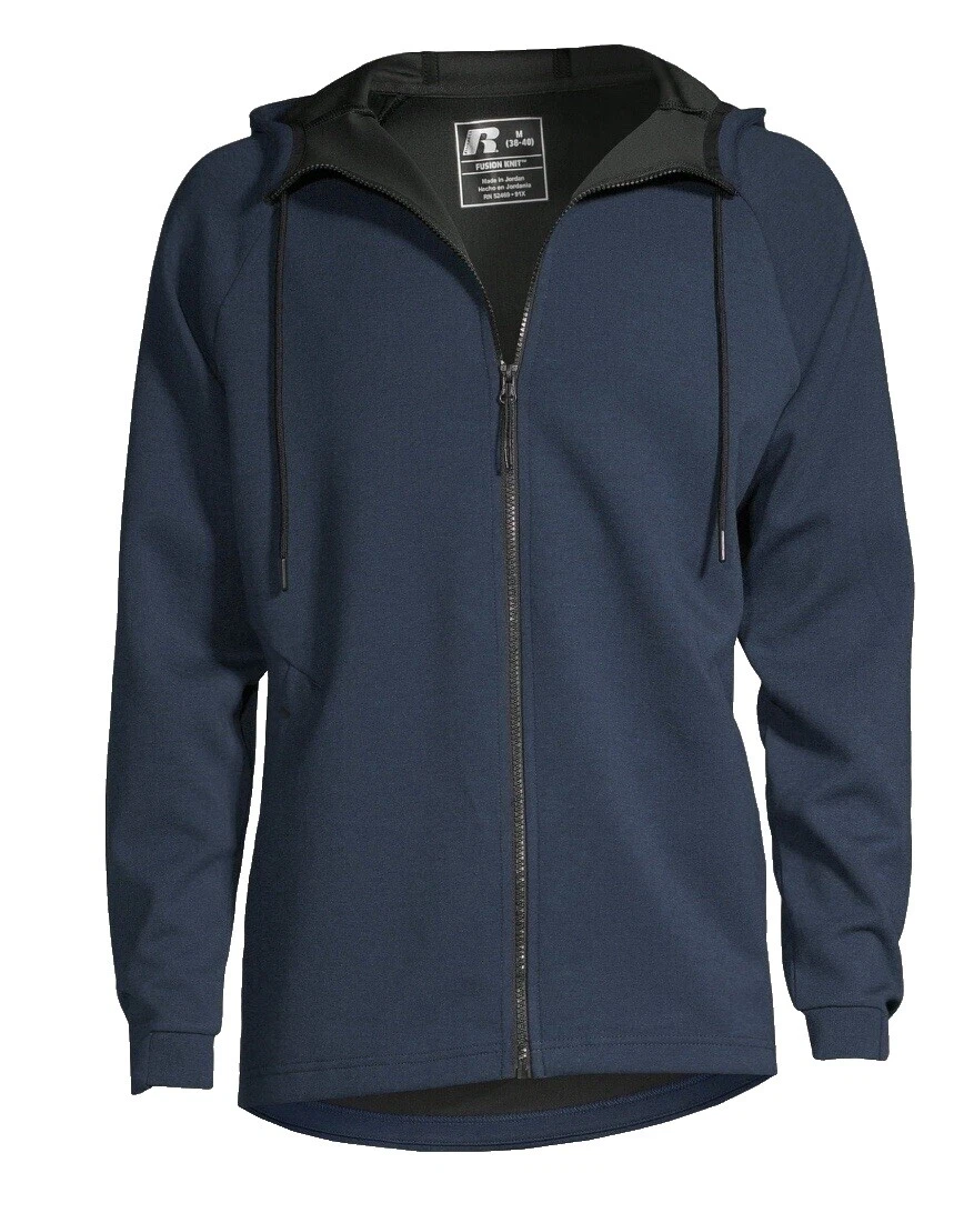 Russell Athletic Full Zip Hoodies & Sweatshirts for Men