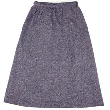 Vintage Pendleton Purple And White Speck 100 Virgin Wool A Line Skirt SZ 10