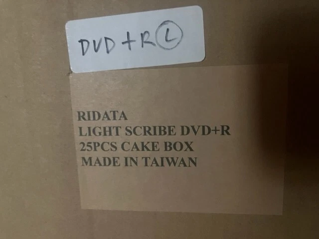 25PCS NEW RIDATA LIGHTSCRIBE (LS) DVD+R 16X, IN CAKE BOX FREE FDX 2 DAY AIR SHIP - Image 3 of 3