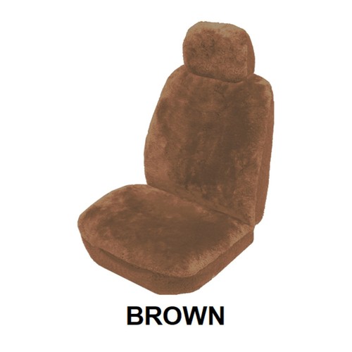 SINGLE PREMIUM ACRYLIC SHEEPSKIN CAR SEAT COVER FOR CITROEN SM - Picture 6 of 8