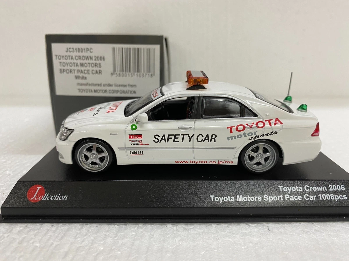 1:43 KYOSHO J COLLECTION TOYOTA CROWN 2006 MOTORS PACE CAR scale diecast  model