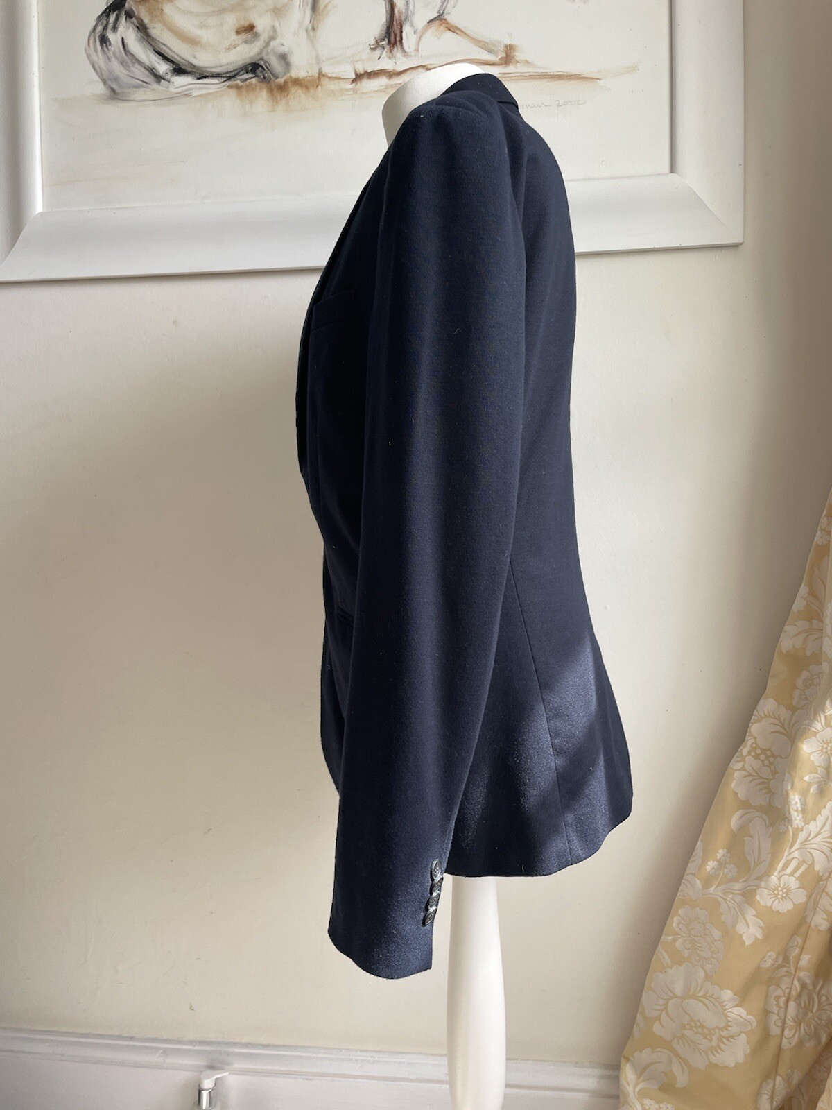 Zara Basic Man’s Dark Jacket Size 36 - image 2