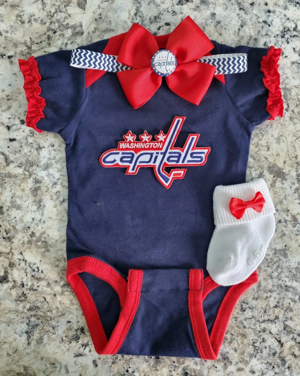 Baby Washington Capitals Gear, Toddler, Capitals Newborn hockey