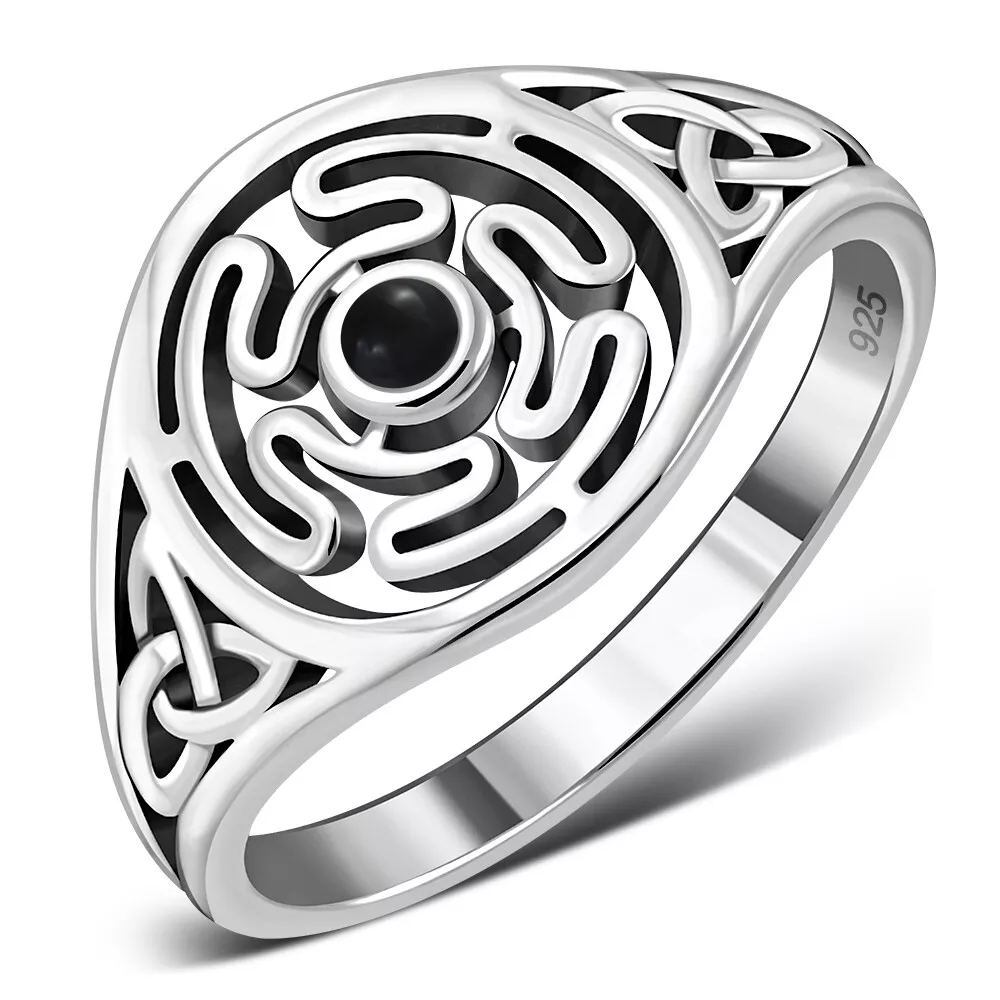 Obsidian ring deals