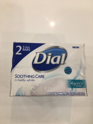 Dial Glycerin Soothing Care Collagen Infused Healthy Skin Bar