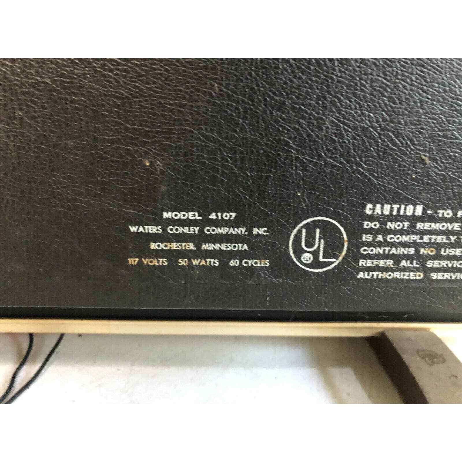 Telex Phonola Galaxy VI Record Player Antique Vintage HiFi Stereo Audio