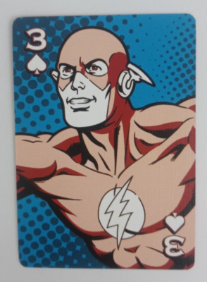 DC Comics The Flash Playing Card 3 Spades