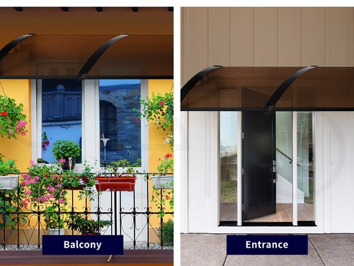 Mountview Door Awning Window Canopy Patio Rain Cover Wind Shield Outdoor Shelter - Picture 9 of 66