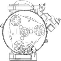 Mahle Kompressor Klimaanlage FüR Ford Galaxy S-Max Land Rover Range