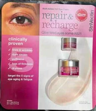StriVectin Multi-Action Repair & Recharge Eye Cream 0.5 oz and 0.17 oz NIB