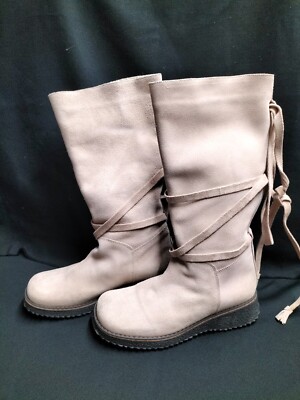 Hohe Winterstiefel Gr. 37 gefüttert Stiefel noch wie NEU