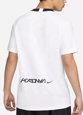 Nike x ACRONYM Stadium Jersey Short Sleeve White DC8808-100 Men's