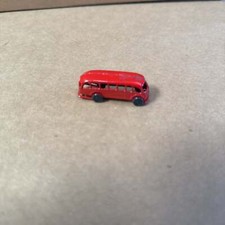 Vintage 50s Style Bus Metal/Tin Toy
