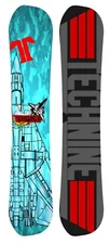 Technine Heritage Asym Men's Snowboard 152 cm New 2022 T9 Classic Camber Blue