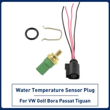 4 pins Engine Coolant Temperature Sensor Switch Plug Set For VW AUDI 059919501A