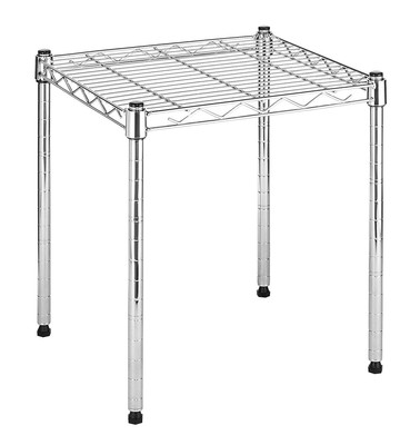 Stacking Shelf and Organizer -Heavy-Duty - Adjustable, Chrome, For Adult Use