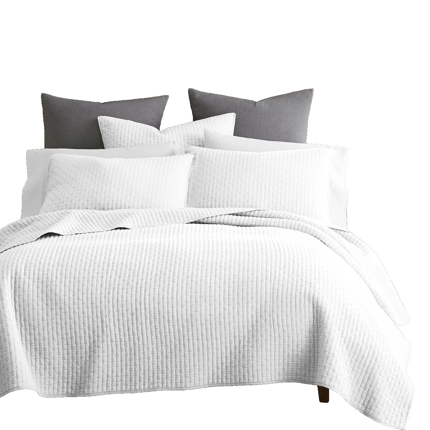 King Cotton White Quilts, Bedspreads & Coverlets